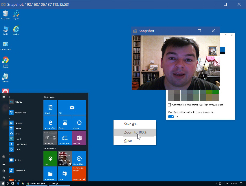 WinLock Remote Administrator 系统监控界面